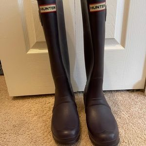 Purple Hunter Rainboots size 6